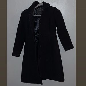 JCREW BLACK PEACOAT